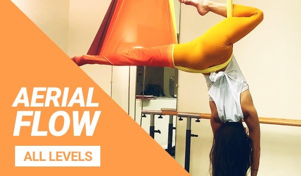 Climb High Aerial Yoga Flow - All-Levels Classes - Uplift Active