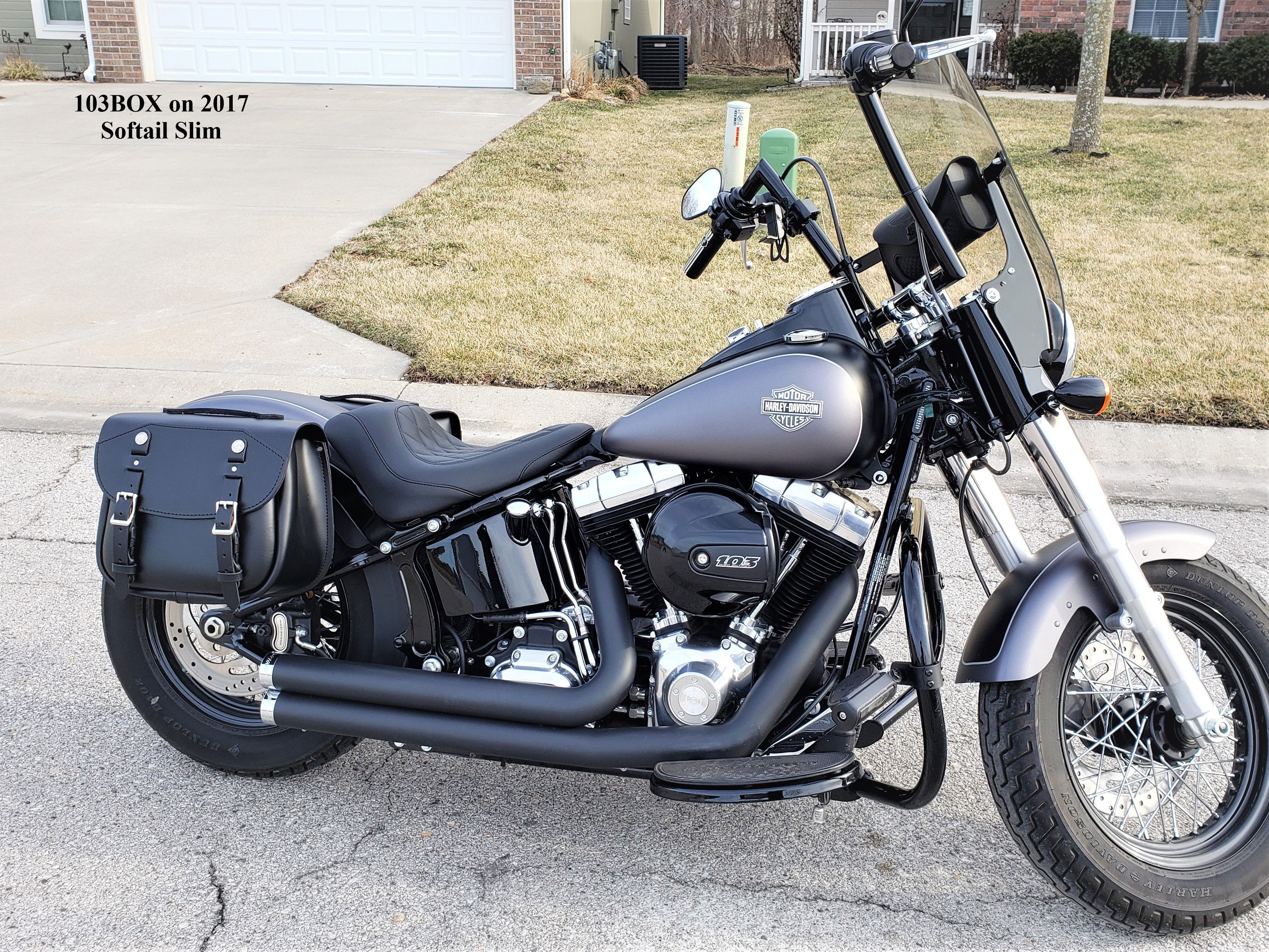 softail slim saddlebags