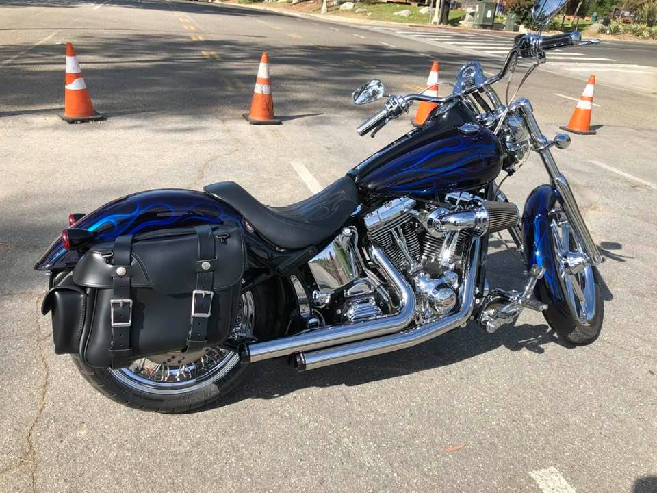 softail deuce hard saddlebolsas