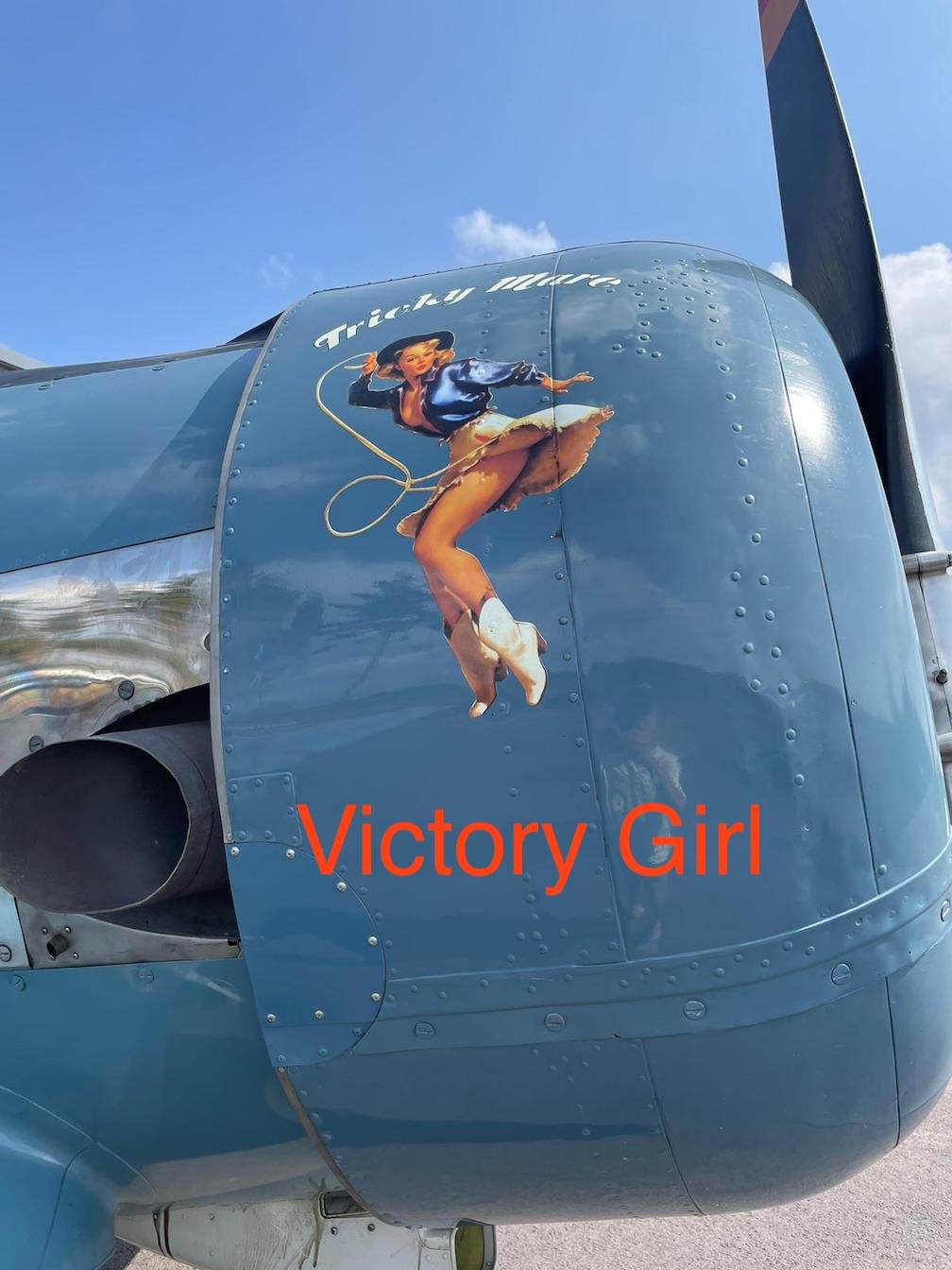 Model building RC Plane Pinup Girl Waterslide Decal Stickers Nose Art 